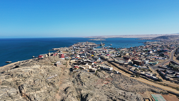 Luderitz home of diamonds, ghost tons and seafood
