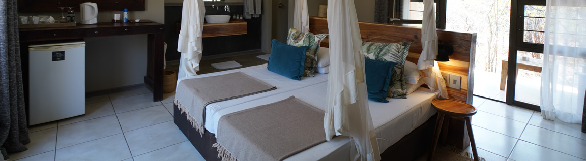 Rooms at Toshari Lodge in Etosha Namibia