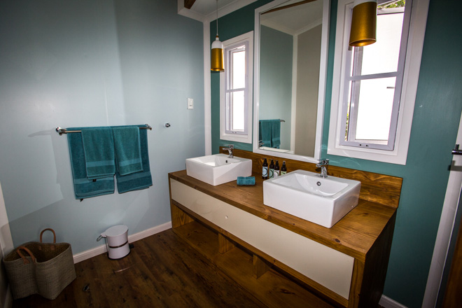 Picture of bathroom at Zambezi Mubala Lodge Accommodation in Caprivi Namibia